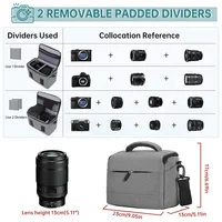 Camera Bag Pouch Backpacks Case for Sony/Nikon/instax DSLR Shoulder Bag Lens Case For Canon Photographic Camera Accessories 2