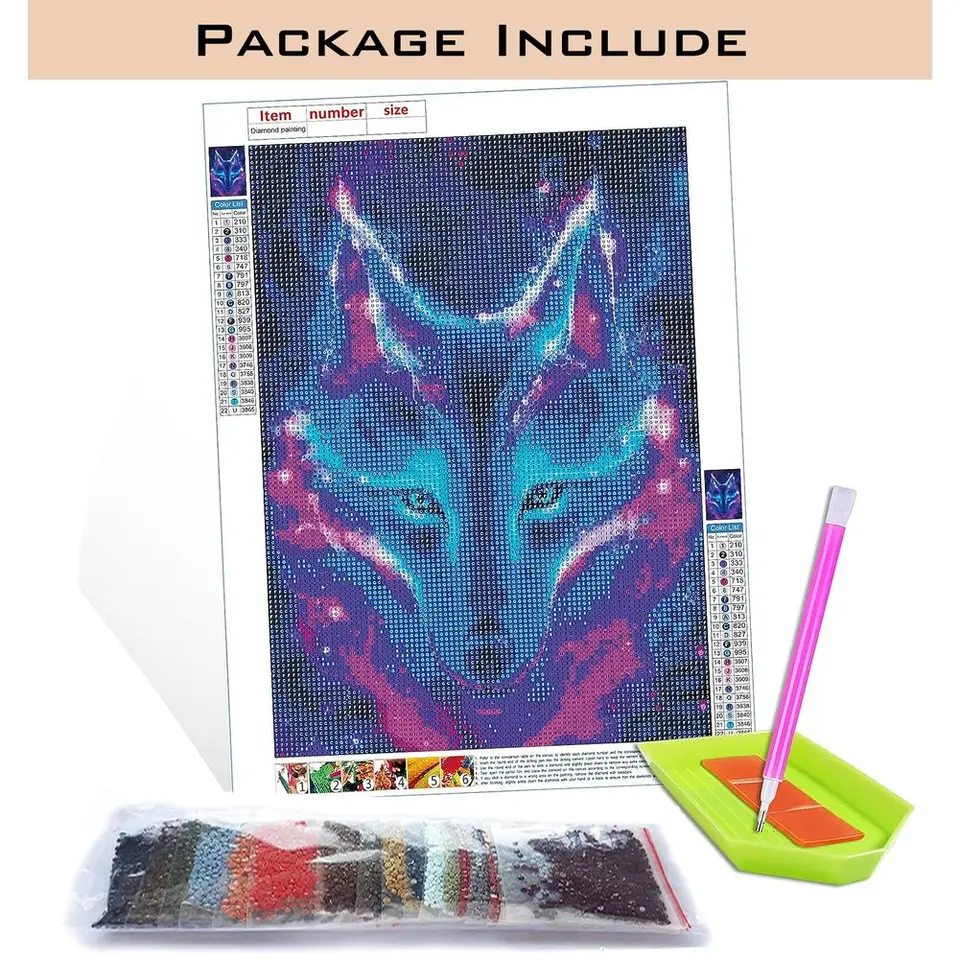 Acheter Kit De Peinture Diamant 5D à Faire Soi-même, Broderie Complète De Diamants Carrés, Points De Croix, Fleurs, Décoration Artisanale De Maison