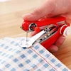 Portable  sewing machine mini sewing machine Household Simple Needlework Manual Crop Repair Clothes Fabric hand sewing machine 1