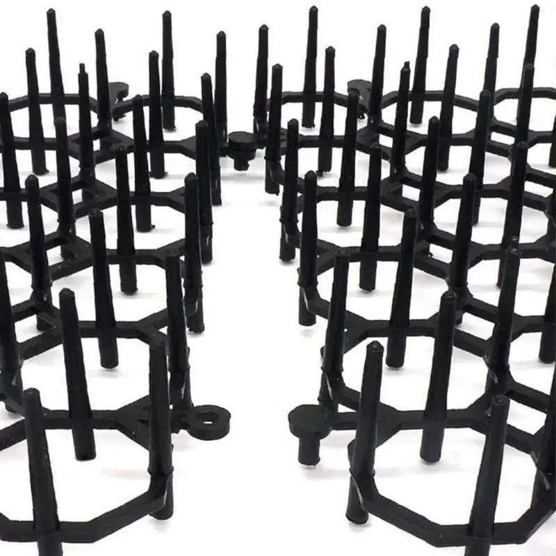 Cat Mats Anti-Cat Garden Dogs Repellent Mat Stimulation Strips Keep Cats Away Safe Plastic Spike Garden Protection Accessories