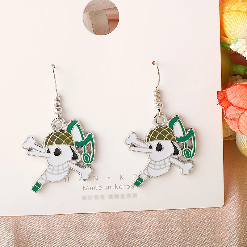One Piece Anime Earrings One piece Merchandise Up to 80 Off & Free