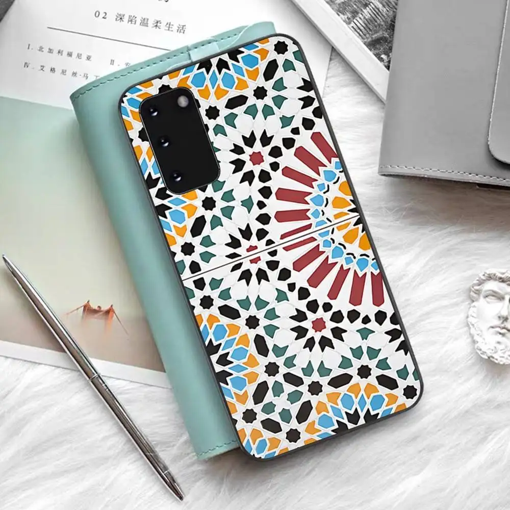 Muted Moroccan Mosaic Tiles Magnetic Phone Case