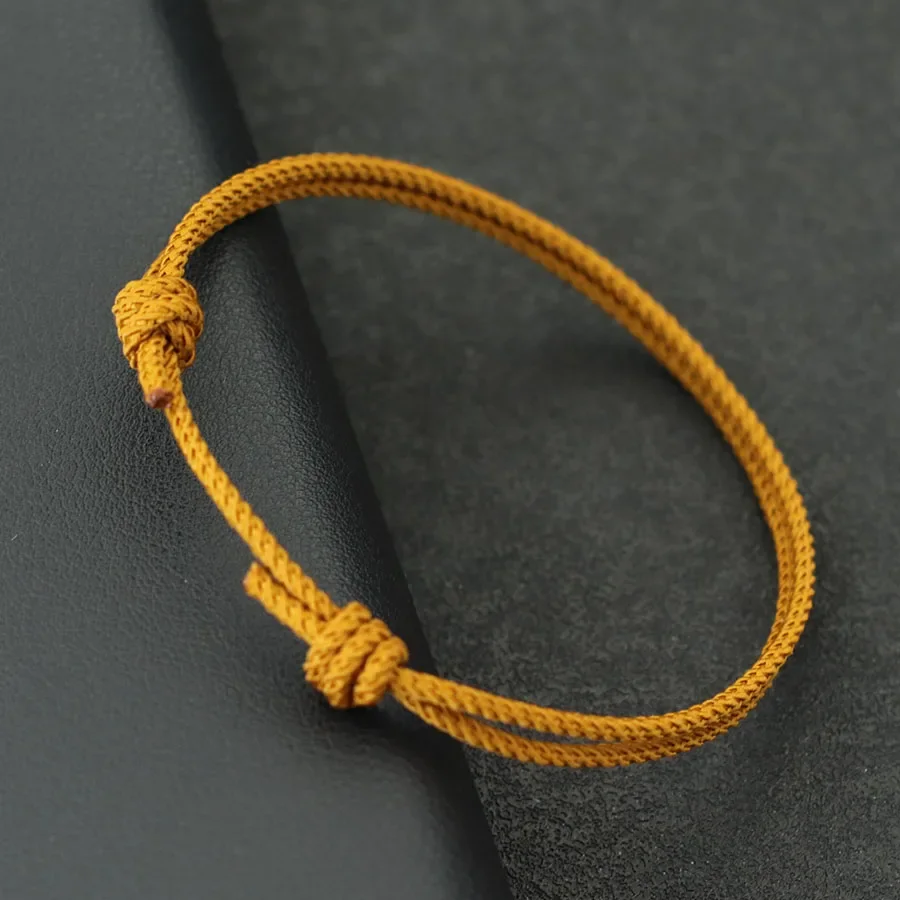 Handmade Adjustable Rope Bracelet for Men - Anniversary Gift for Boyfriend or Husband