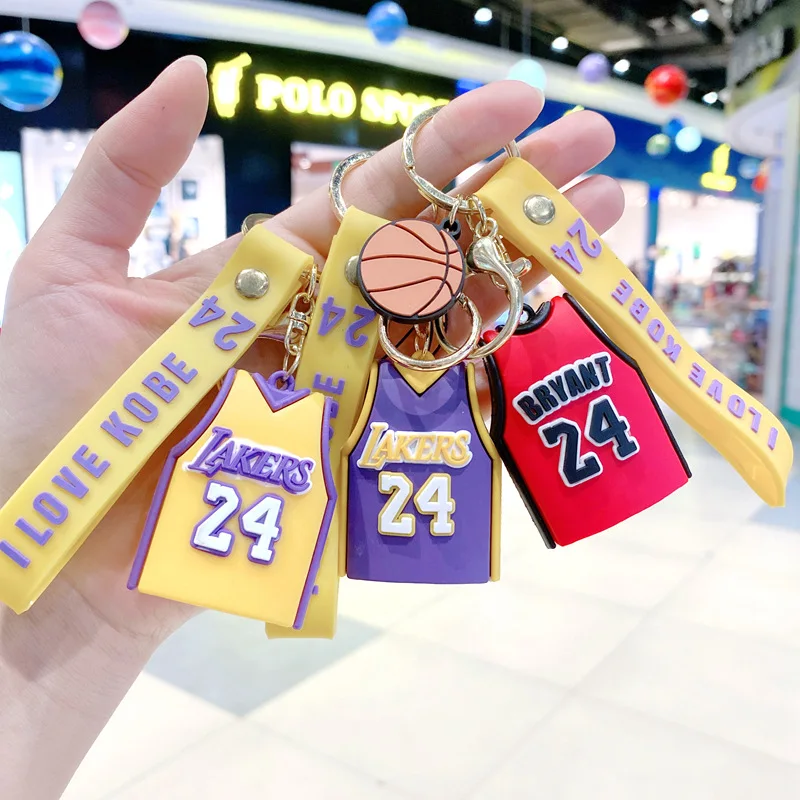 Творческая персональная NBA Kobe Lakers Джеймс Харден Джерси брелок баскетбольный рюкзак 3D экшн-фигурка Аниме Кукла Творческая персональная NBA Kobe Lakers Джеймс Харден Джерси брелок баскетбольный рюкзак 3D экшн-фигурка Аниме Кукла