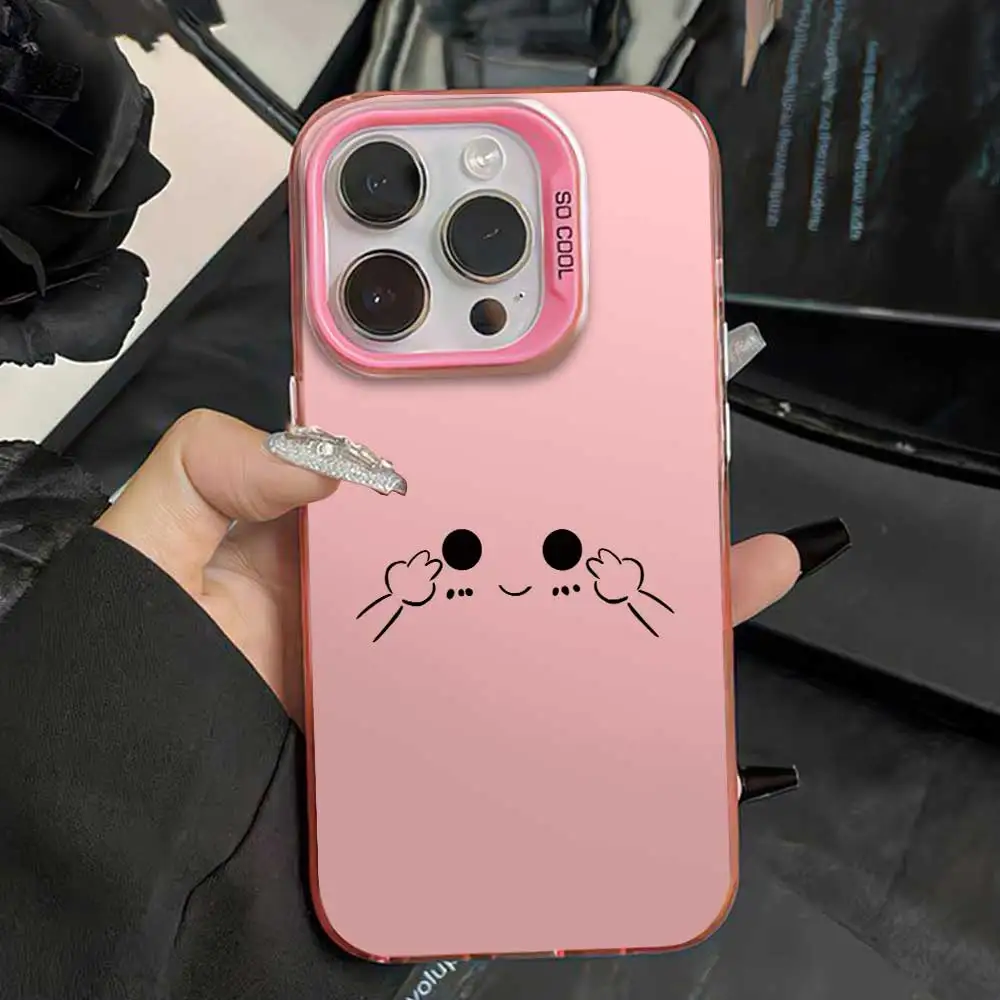 Silver IMD Phone Cover Casing