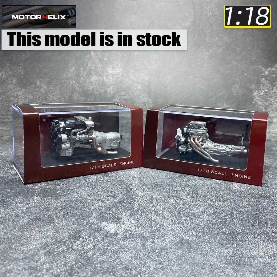 MOTORHELIX 1:18 W221 engine engine AE86 4A-GE engine model static