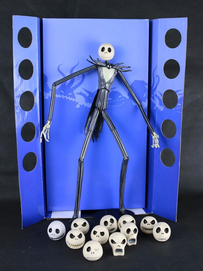 thumbnail image 2 of Jack Skellington Personality Pose Figurine | H.Samuel 2 of 14