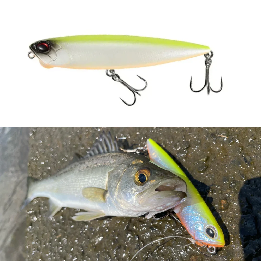 TSUYOKI Duo Realis Pencil Baits 85 Dog Walk Fishing 85 mm 10 g Duo Topwater WTD Lure Stickbaits für schwimmenden Bleistift-Angelköder