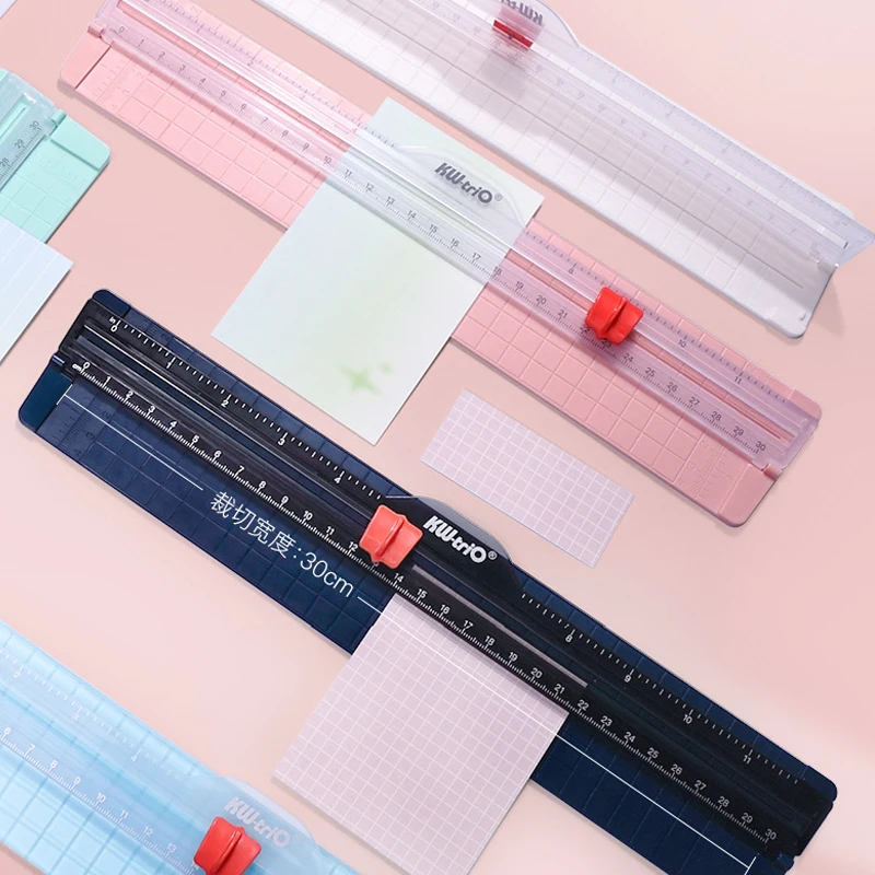 KW-trio A4 A5 B5 B6 정밀 종이 사진 트리머 커터, 스크랩북 트리머, 경량 커팅 매트 기계, 신제품 