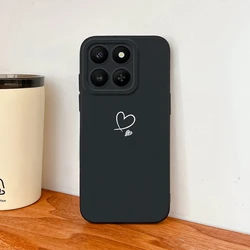 Colorful Hearts Soft Liquid Silicone Phone Case - Full Protection Fashion for Honor X9D (TYB3)