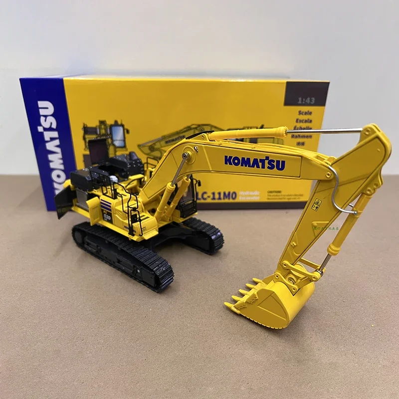 KOMATSU PC520LC ダイキャストメタル 1:43 ダイキャスト 1:43 コマツ 2024 PC520LC-11M0 掘削機合金
