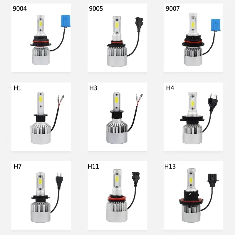 Ampoule LED antibrouillard pour voiture, lampe LED pour sauna, kit  Sunshine, H4 H7 240 H11 H1 880 9005, 9012 W, 20000LM K5C K6C - AliExpress