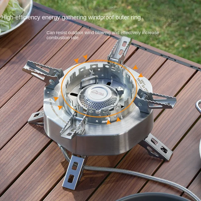 안전하고 효율적인 야외 캠핑 조리