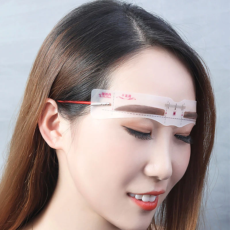 12Pcs/Set Grooming Eyebrow Stencil Kit Makeup Tools DIY Beauty Eyebrow Template Stencil For Women Beauty Tools Accessories makeup tools eyebrow stencil tool eyeliner stencil tool eye makeup tools