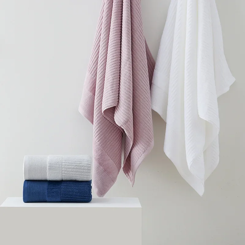 Cotton Bath Towel Adult Soft Absorbent Towels Bathroom Sets Large Beach Towel Luxury Hotel Spa Towels For Home 70x140cm