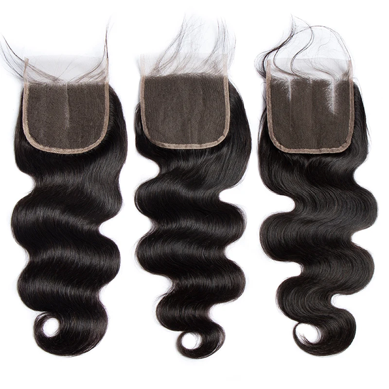 4x4 Water Wave Closure 12A Human Hair Brazilian Lace Closure Deep Curly Straight Body Wave Lace Remy Human Hair human hair closure human hair lace product