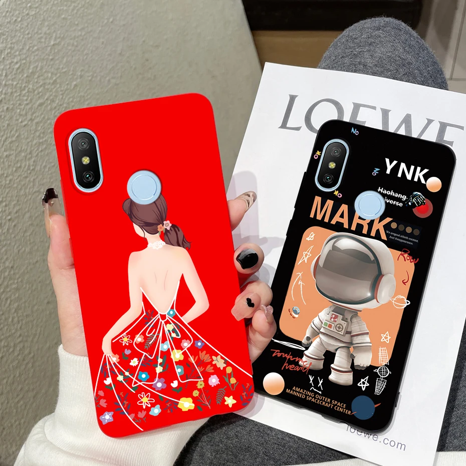 Black Astronaut Marble Shockproof Silicone Phone Case