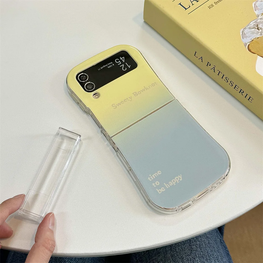 Macaron Colorful Chain Gradient Shockproof Hinge Cover