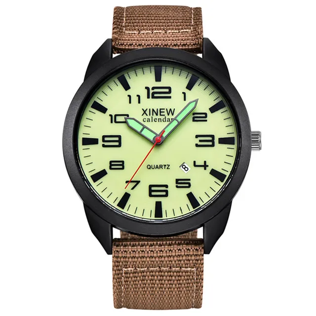 6○□新品－未使用□○腕時計(XINEW緑)クロノグラフ アンティーク 正規 