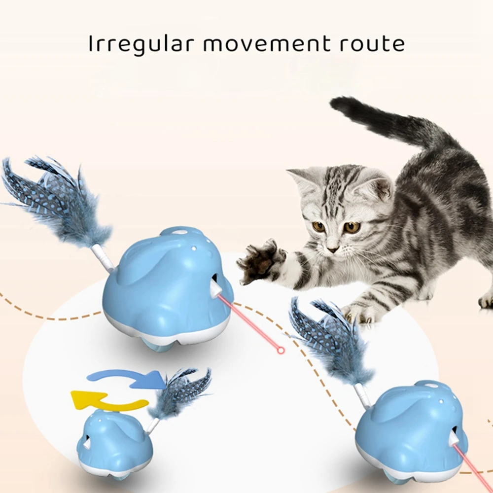 Auto Moving Cat Toys Mouse Interactive Cat Toys for Indoor Cats