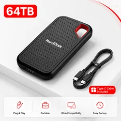 Compact High - Capacity External Hard Drive for Versatile Data Storage (64TB)