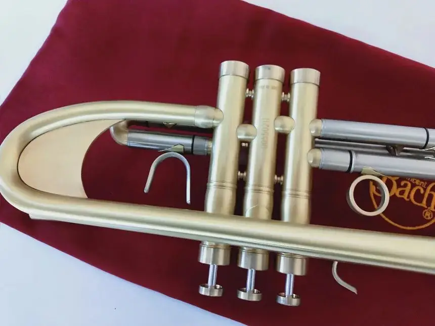 KALUOLIN New Trumpet B flat trumpet LT197GS-77 musical instrument heavier type Gold plating Trumpet playing music