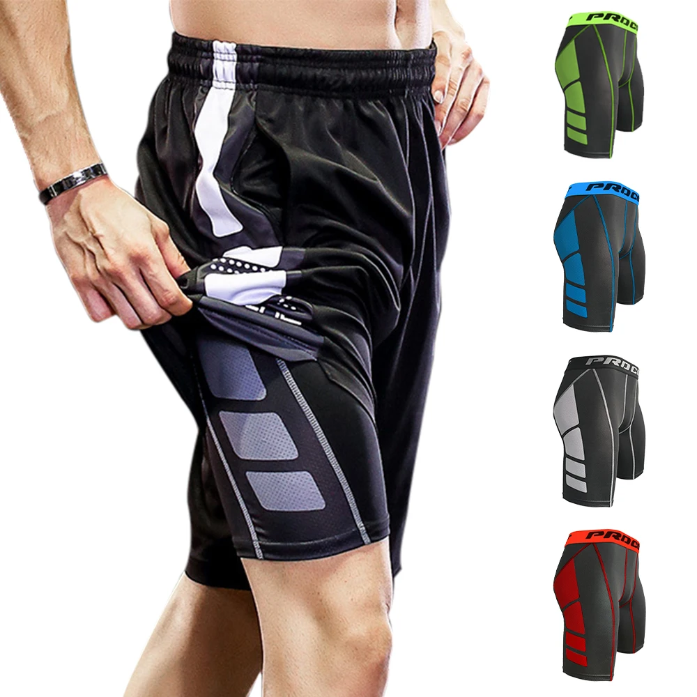 Hot Compression Shorts Men Gym Shorts 