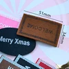 5Pcs 1:12 Dollhouse Miniature Welcome Mat Front Door Carpet Floor Rug 5.1*3.4cm Dollhouse Living Room Accessories 5