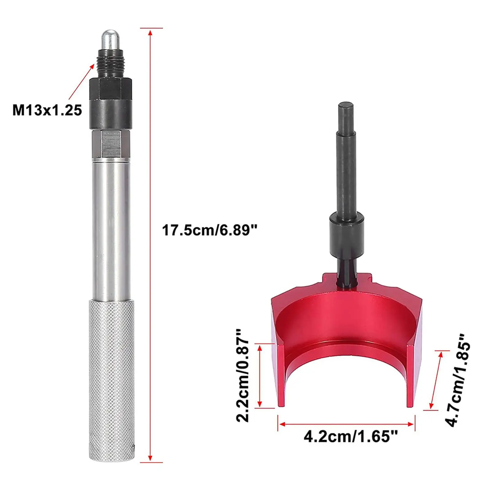 

Engine Barring Socket Portable 9U-7227 Injector Height Adjustment Gauge Tool Automatic Timing Pin for Caterpillar Cat 3406E