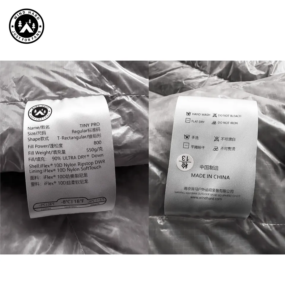 Wind Hard Tiny 10D 800FP ウェアラブルダウン寝袋 Amazon.co.jp: Wind Hard Tiny 10D 800FP 超軽量 ウェアラブル グース