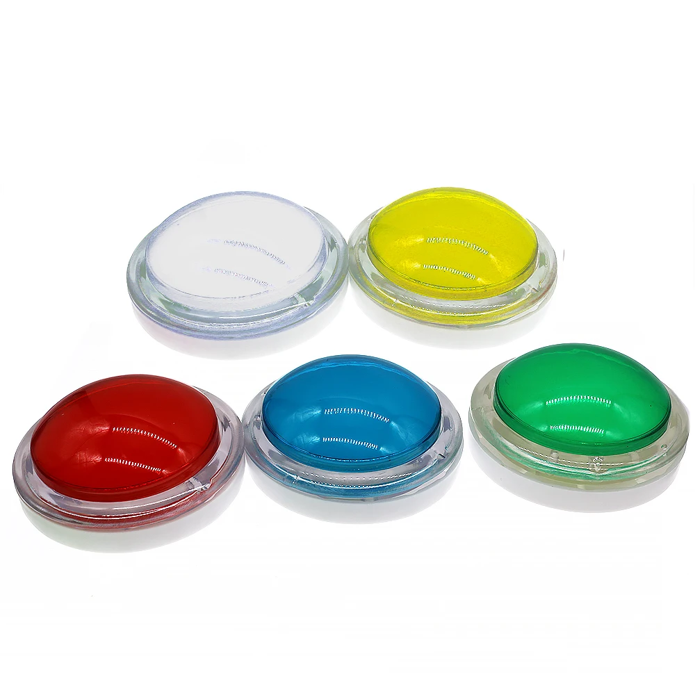 Big 100Mm Light Push Button Illuminato Led Answerer Switch Video Rhythm Of Music Game Distributore Automatico Coin Arcade Flipper Parts