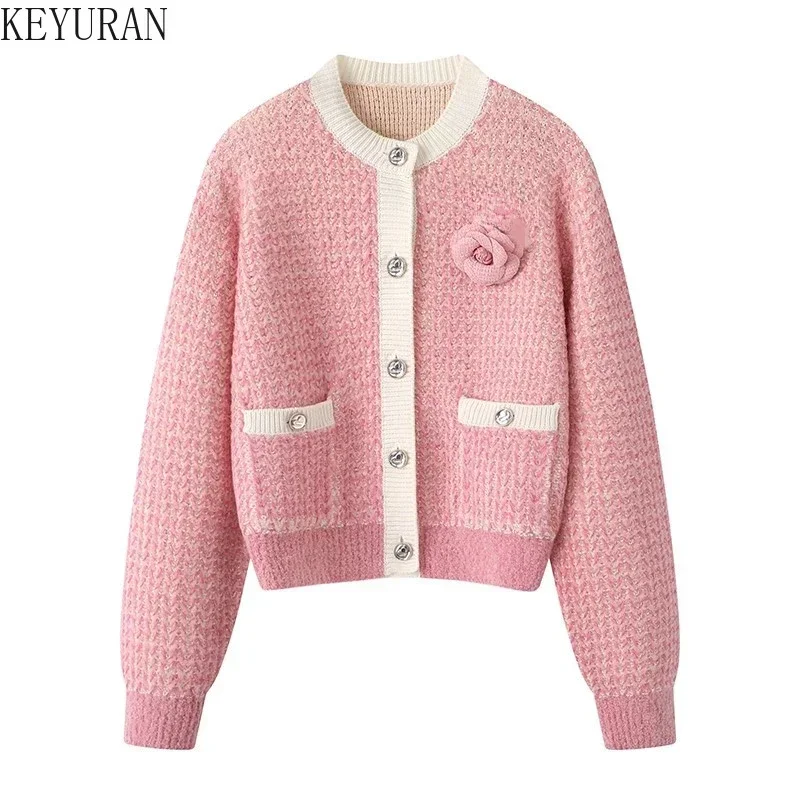 Outfits Fashion True Beauty Pink Cardigan Prada Cashmere Women's
