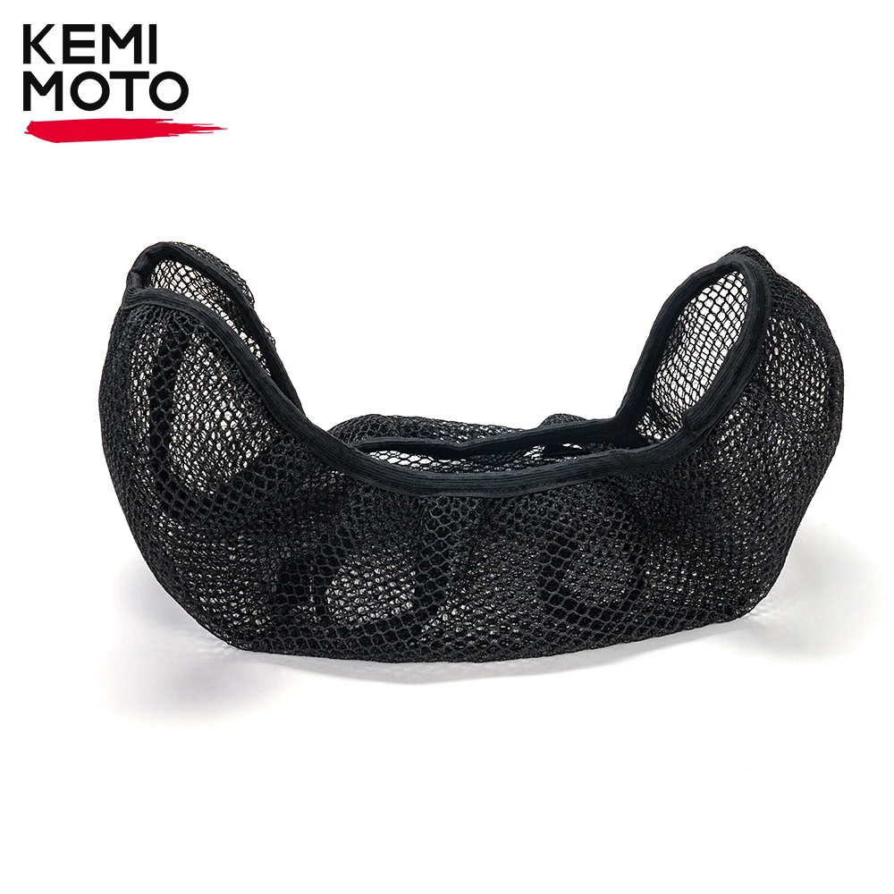 미끄럼 방지 쿠션 메쉬 시트 보호 커버, 블랙 패브릭 새들, 오토바이 액세서리, BMW G310GS G310R, 3D 310 G310 GS R