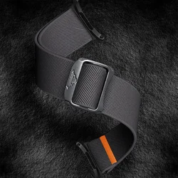 Elastic Nylon Sport Strap Wristband for Watches - Durable and Comfortable Accessory (H)