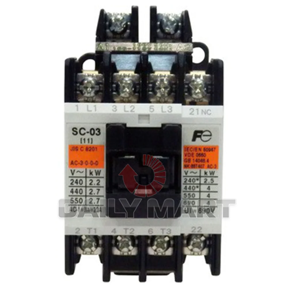 

New In Box FUJI SC-03 Electromagnetic Contactor AC220V