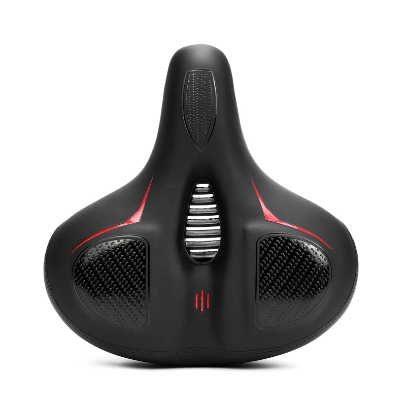 

Bicycle Shock Absorbing Cushion Thickened And Widened Shock Absorption, Big Butt Cushion, Breathable,Red