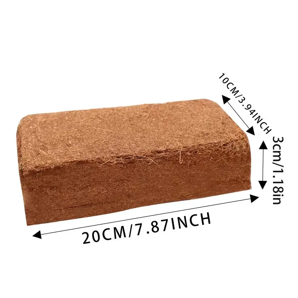 Organic Compressed Coconut Coir Brick
