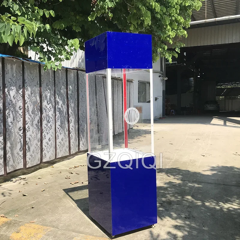 Fully automatic air blowing money grabbing machine, ball catching machine, air blowing