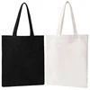 10 pcs  Reusable Shopping Bag Large Folding Tote Unisex Blank  Design Eco Foldable Cotton Canvas Handbag accept customize logo 1