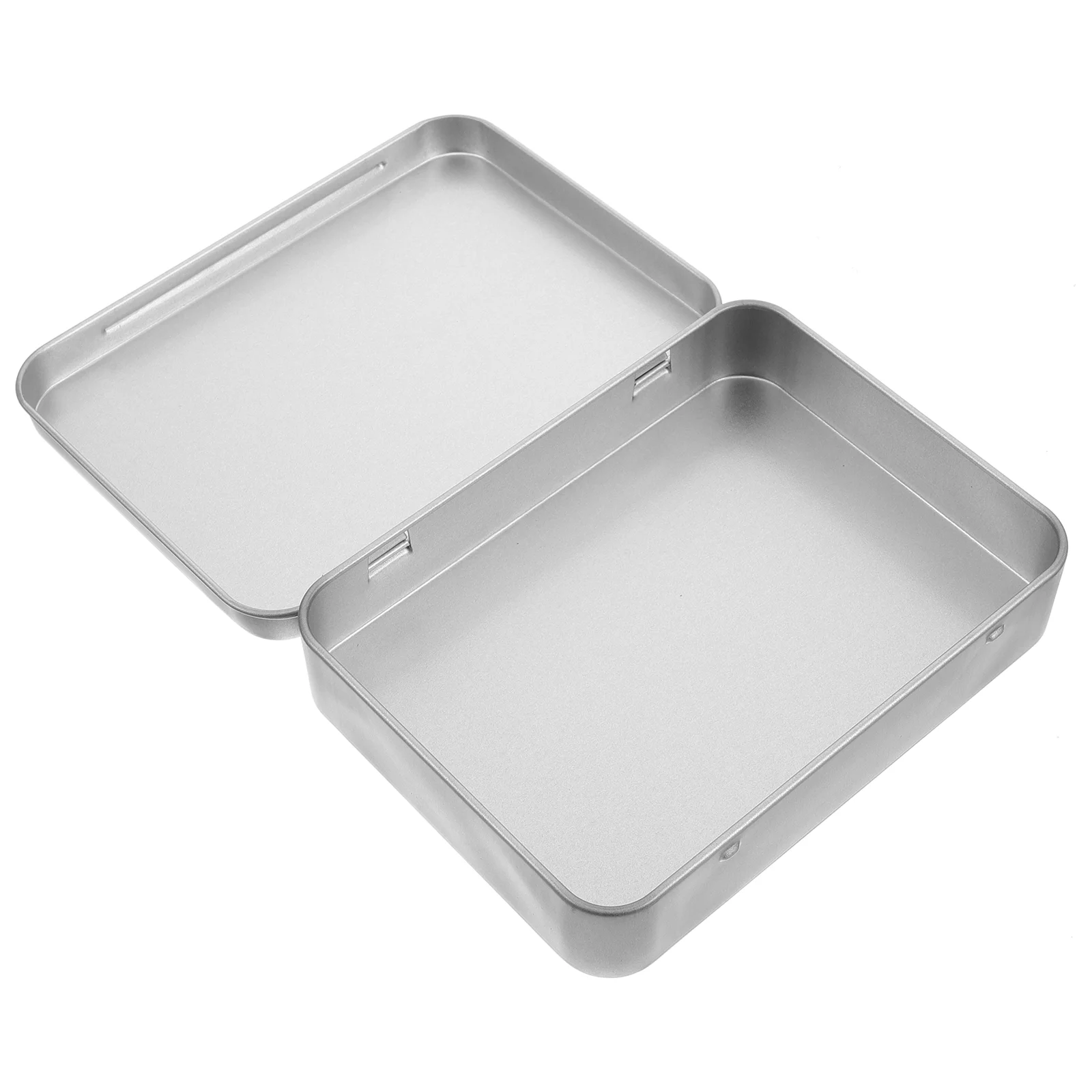 

Tinplate Box Rectangular Tin Box Match Rope Tin Small Jewelry Box Storage Box