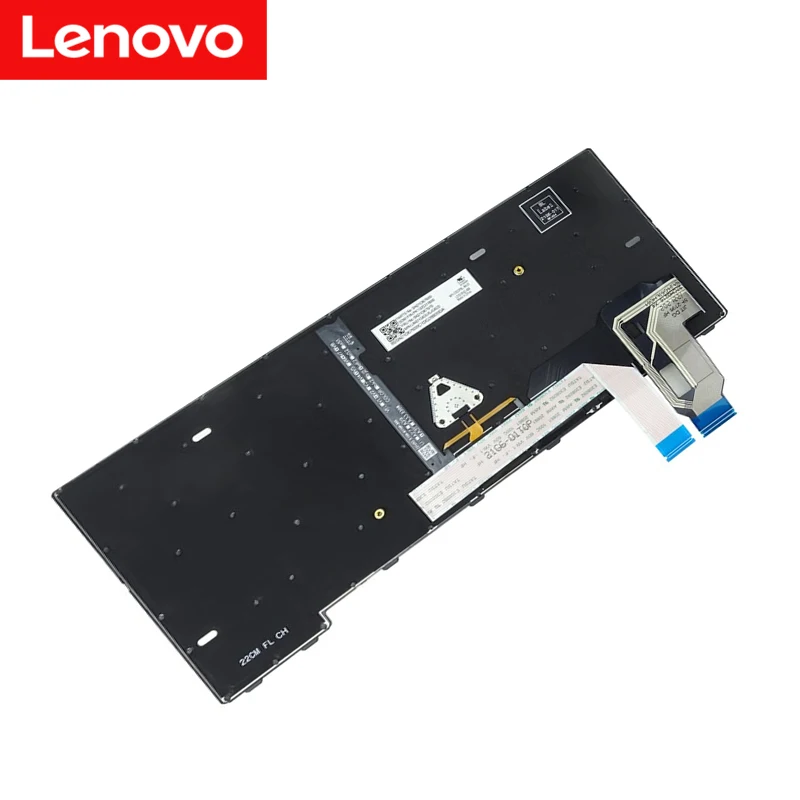 Lenovo-thinkpad T14 Teclado para Notebook Layout Retroiluminado dos Eua Gen3 P14s L14 Gen3 Novo Original 01xy212 - Imagem 3
