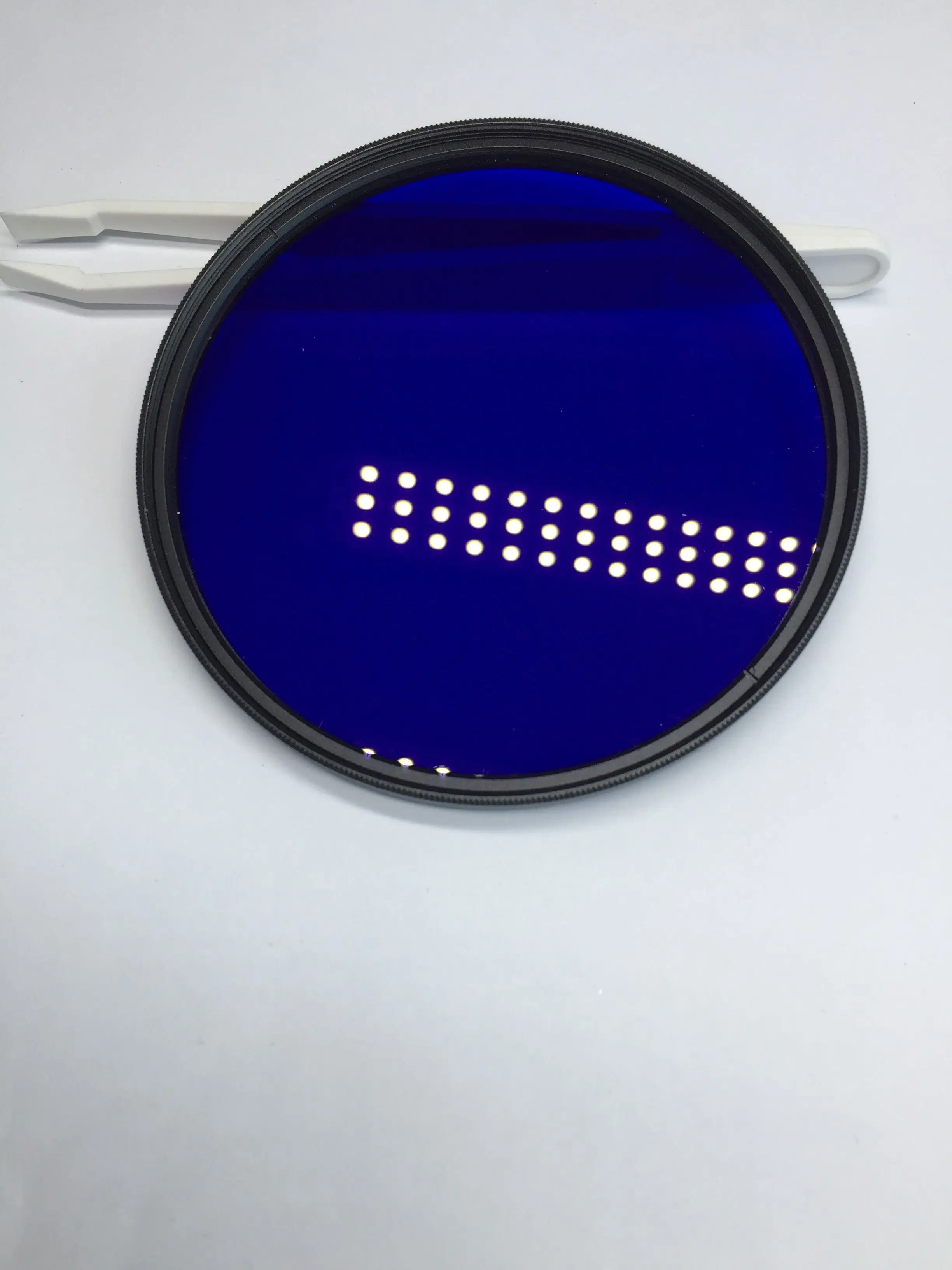 Various sizes UV-IR Camera Filter Photography ZB2 BG3 Violet Blue optical glass ir cut filter lens filter set