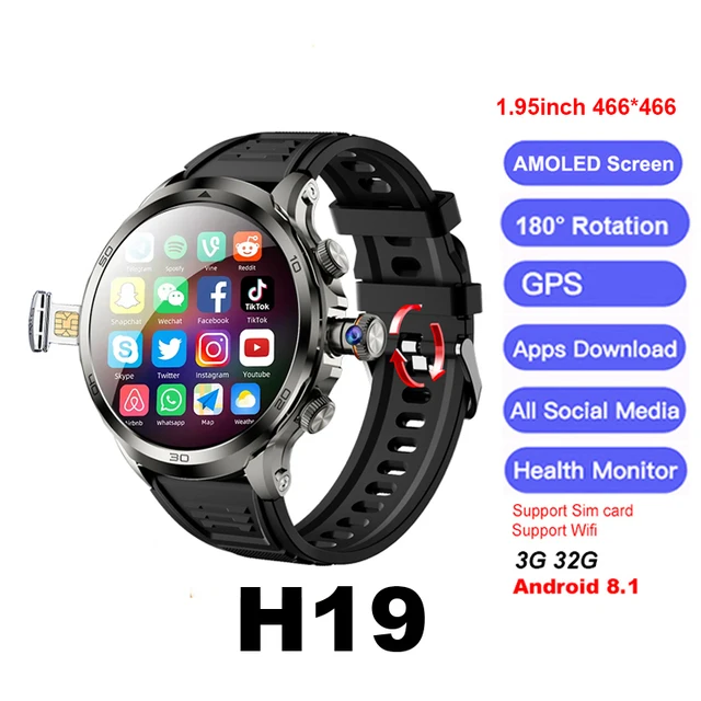 Montre intelligente pour hommes et femmes