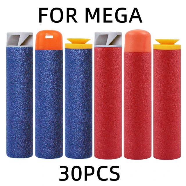 Balles de Sniper Nerf Mega 9.5cm, 6-30 pièces, recharge en mousse