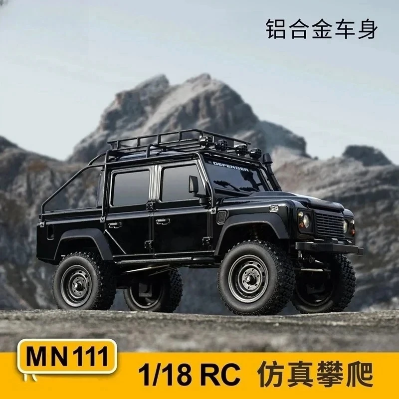 

Rc Car Mn111 D90 D110 Kit Version 1/18 4wd Uphill Car Led Light Portal Axle Aluminum Body Shell Remote Control Toy Gift