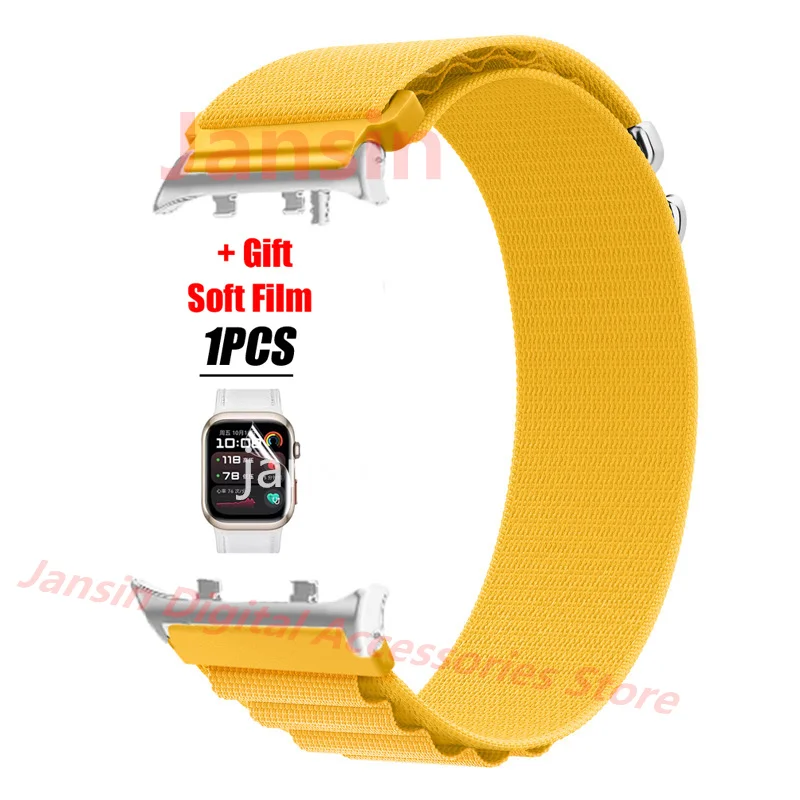Nylon Loop Sport Wristband and Screen Protector Film - Replaceable Bracelet Accessories