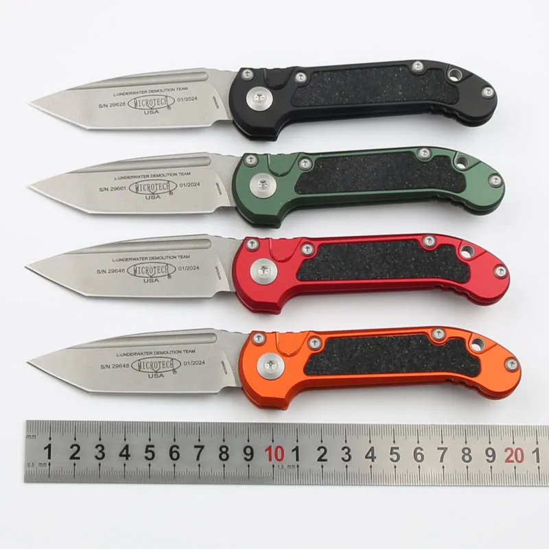 

Складной нож Ludt-Aluminum, MT Underwather Mark, лезвие M390MK, тактический инструмент EDC, кемпинг, охотничий инструмент, инструмент для уличных ножей