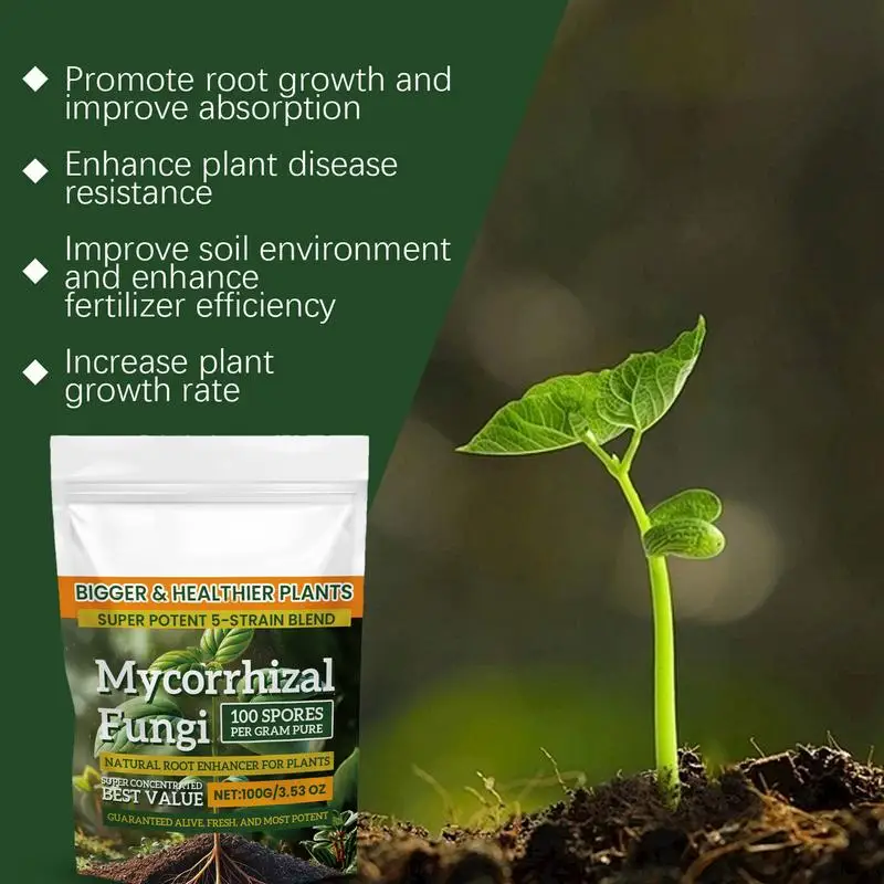 100g Plant Growth Enhancer Powder Fertilizer Nutrient Balanced Formula Planting Tool Hydroponics Mixed Culture