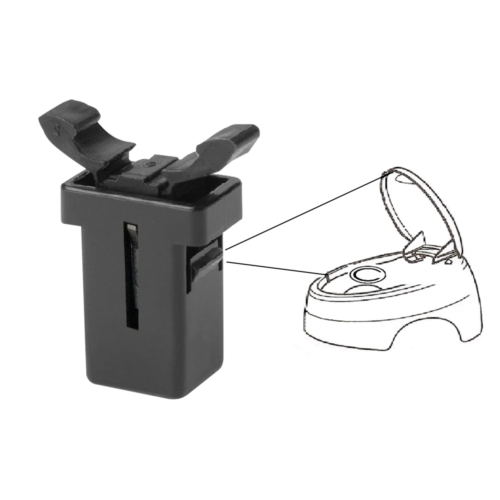 2x for Brabantia Replacement Catch Compatible Touch Lid Bin Clip Latch Spare Repair Lock Clip Replacement Lock Catch Waste Bin