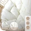 Hanging Egg Chair with Stand, 330lbs Capacity Patio Wicker Egg Swing Chair with UV Resistant Cushion for Bedroom Garden 4